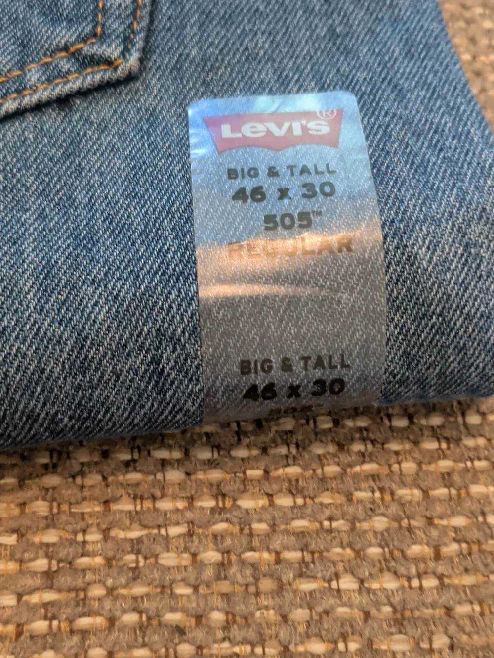 Levi's 505 Straight Leg Men's Jeans - Medium Blue